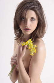 Beauty With Flowers
